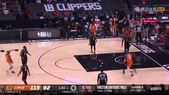 NBA那些输急眼时刻！贝弗利偷袭保罗，威少冲撞克莱