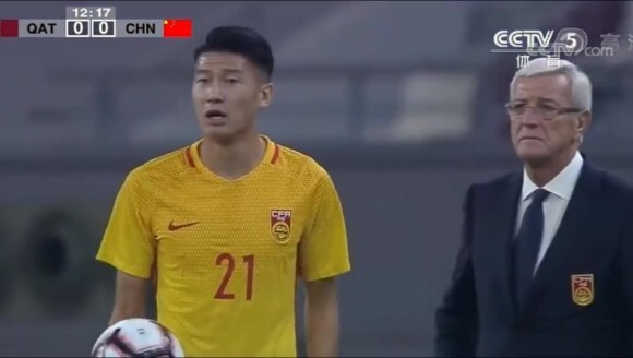 18年国足vs卡塔尔 于海：&ldquo;哎！跑一跑！&rdquo;身后里皮表情无奈