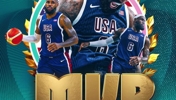 😤快40岁依旧很顶！詹姆斯获得2024巴黎奥运男篮MVP！
